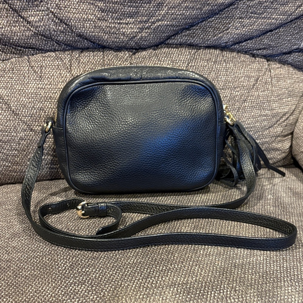Gucci Soho Crossbody Bag- Black Leather - Picture 3 of 10